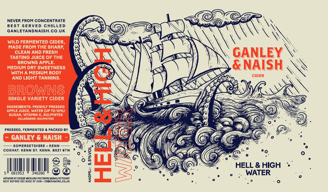 Hell & High Water | Medium Dry (5.5% ABV)