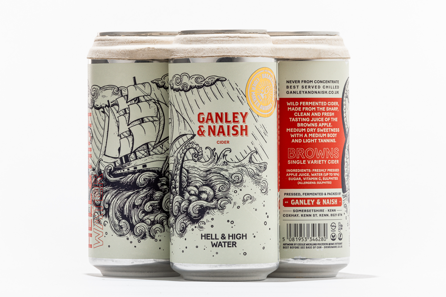 Hell & High Water / Caught Adrift Cider / As the Night Fades | Mixed Can Case