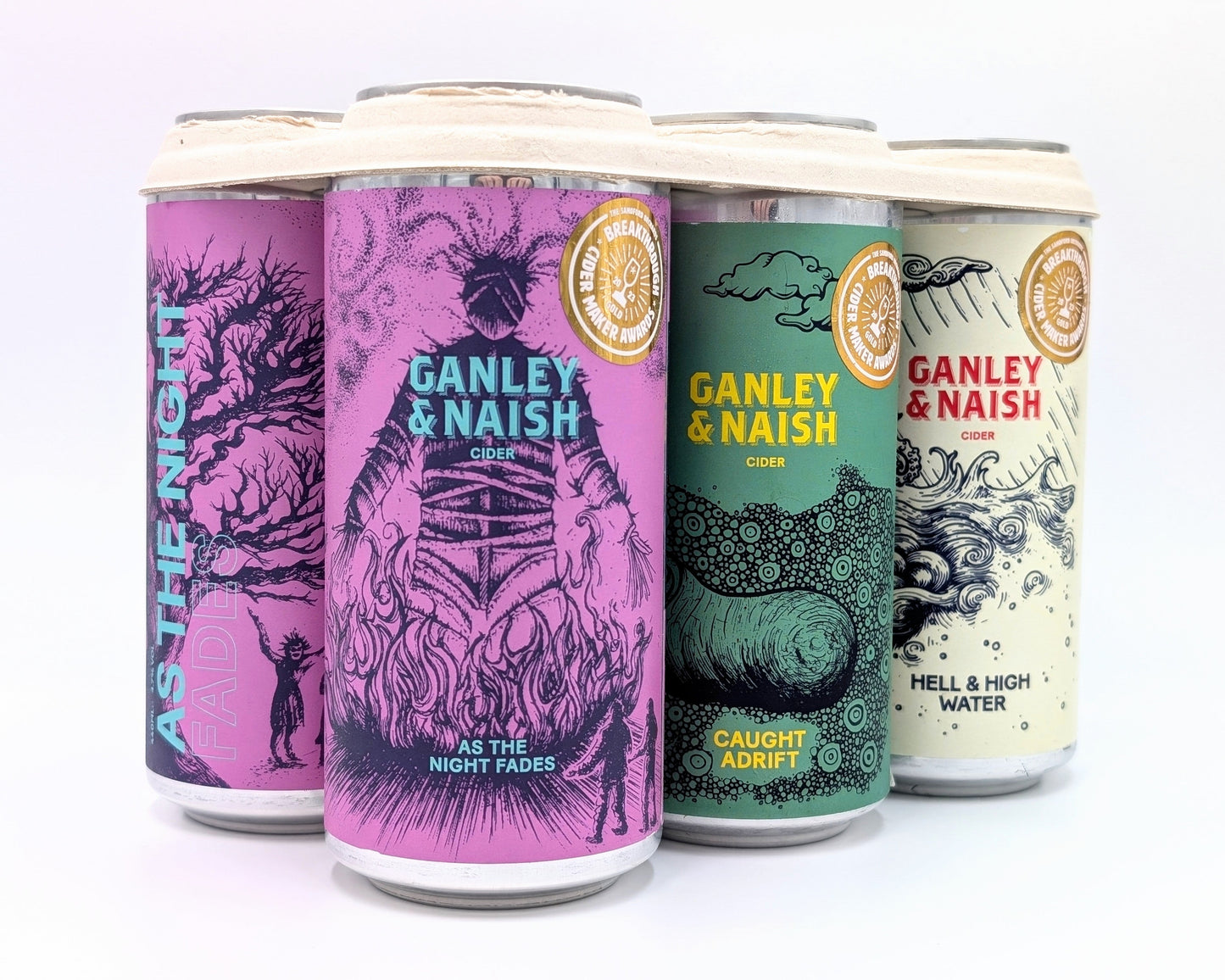 Hell & High Water / Caught Adrift Cider / As the Night Fades | Mixed Can Case